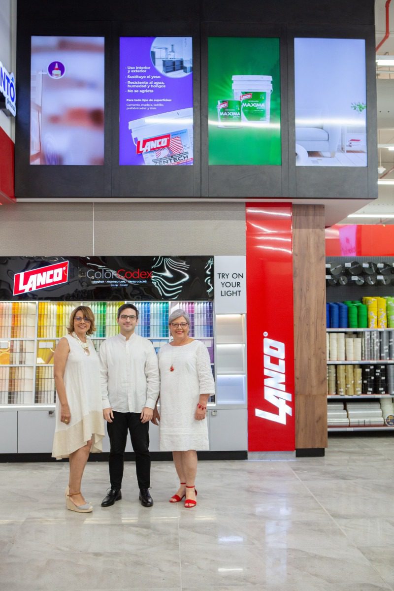 Lanco inaugura Paint Corner en Almacenes Unidos