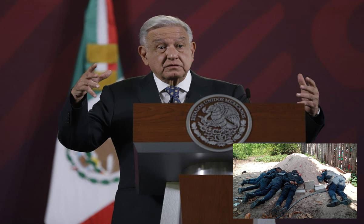 "Duele mucho": López Obrador lamenta la masacre de 13 policías en Guerrero