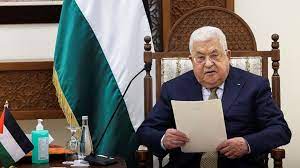 El presidente palestino se pronuncia en medio de las hostilidades entre Israel y la Franja de Gaza