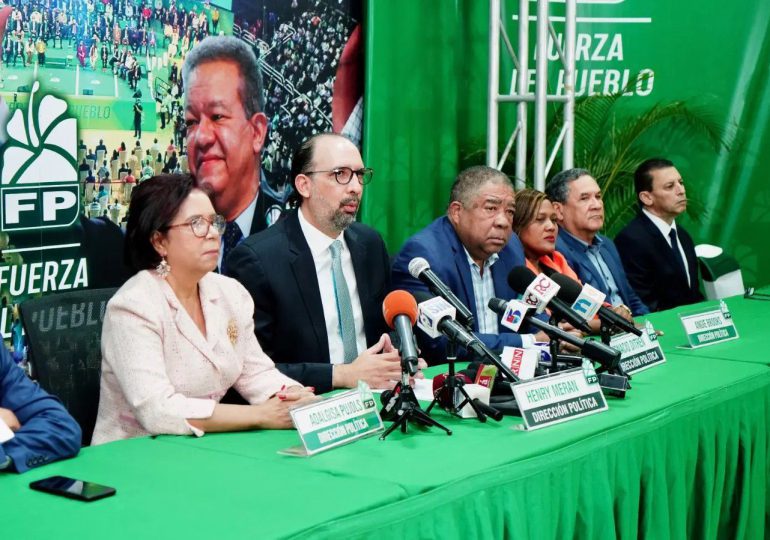 Fuerza del Pueblo hará consulta este domingo para definir candidaturas del exterior