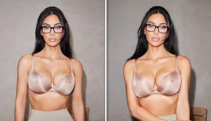 Marca de Kim Kardashian lanza brasier con relieve de pezones