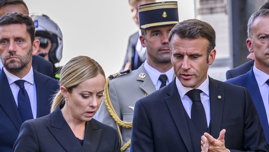 Macron y Meloni provocaron una "disputa diplomática" en la cumbre de la UE