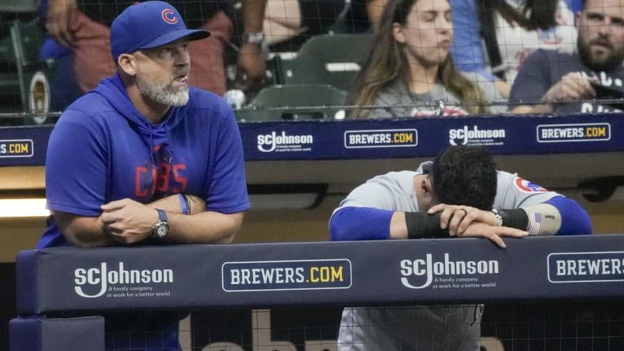 Los Cachorros quedan fuera de playoffs incluso antes de vencer a Cerveceros
