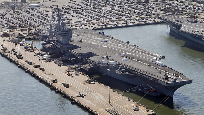 Estados Unidos envía segundo portaaviones al Mediterráneo a "disuadir acciones hostiles contra Israel"