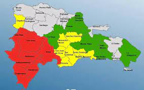 COE eleva a 22 las provincias en alerta por lluvias de potencial ciclón tropical