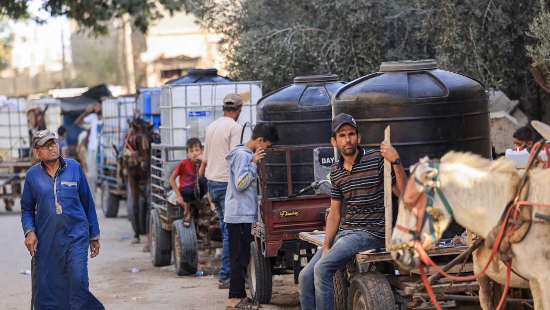 Dos pedazos de pan al día es lo que come un palestino en Gaza, que además enfrenta una grave escasez de agua y gas