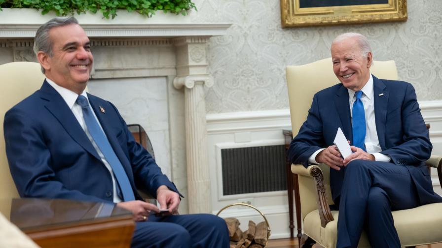 Biden y Abinader reafirman que lucharán en favor de Haití