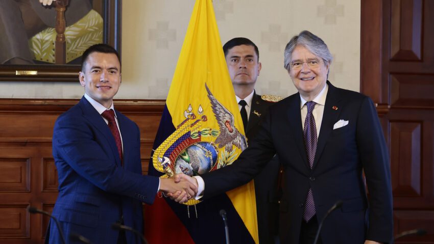 Noboa pide recortes tras la polémica por el excesivo gasto para su acto de posesión en Ecuador