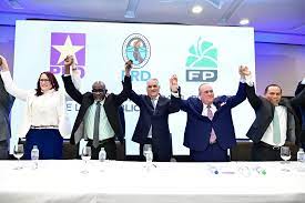 PLD, FP y PRD anuncian creación de un “Frente Opositor”