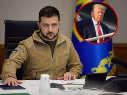 Trump declina la invitación de Zelenski a visitar Ucrania