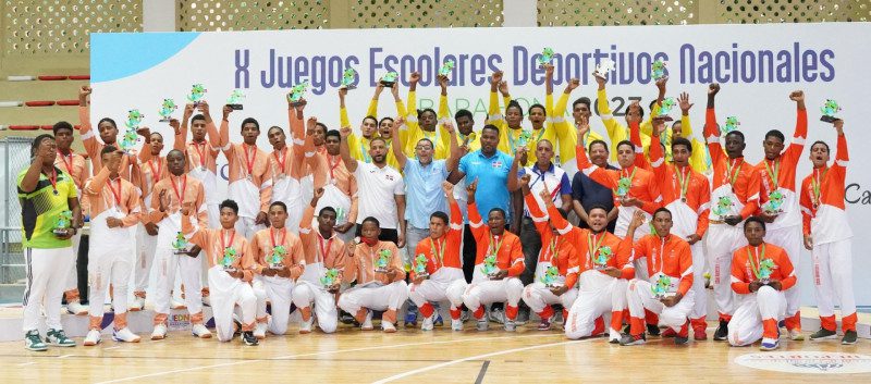 Cibao Sur, el gran campeón de los Juegos Escolares 2023