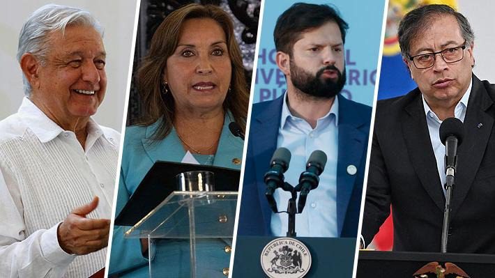AMLO, Boluarte, Boric y Petro: Los objetivos y diferencias con que llegan los líderes latinoamericanos a la cumbre APEC