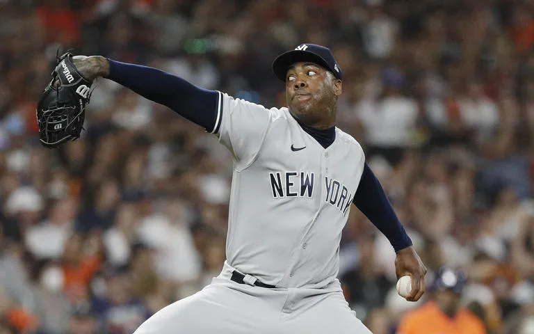 12 años después, Aroldis Chapman recibe Récord Guinness al pitcheo más rápido en la historia de MLB