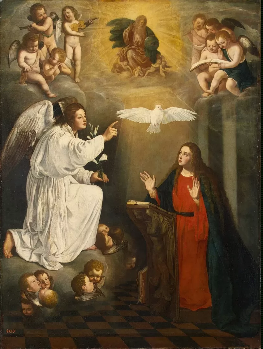 PALABRA DE DIOS MIERCOLES DE LECTURA "Alégrate, llena de gracia, el Señor está contigo".