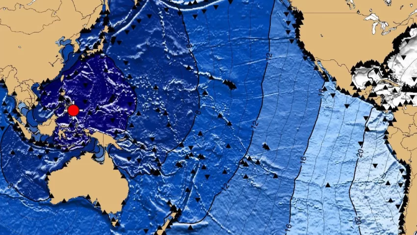 Amenaza de tsunami tras el potente terremoto de magnitud 7.6 cerca de Filipinas