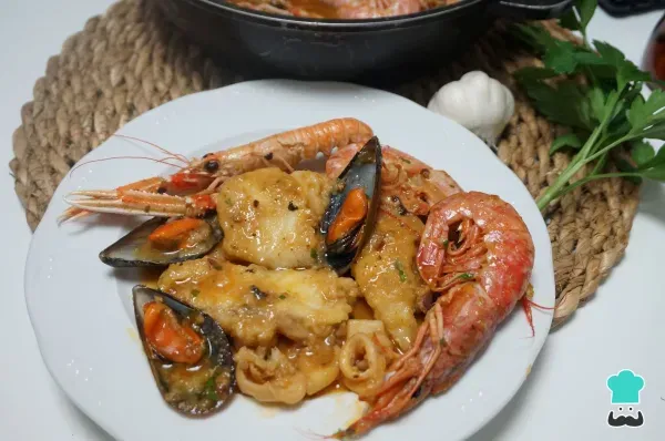 Receta de Zarzuela de pescado catalana
