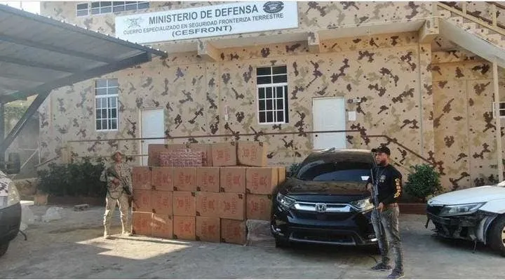 CESFRONT incauta 756,000 unidades de cigarrillos durante operativo en Manzanillo