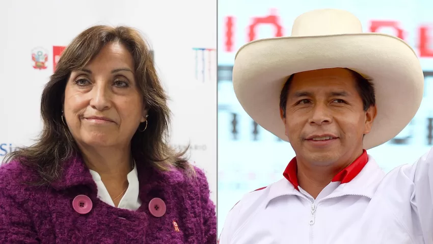 De choques con Castillo al "cogobierno" con Boluarte: el año que la crisis en Perú cambió de fase