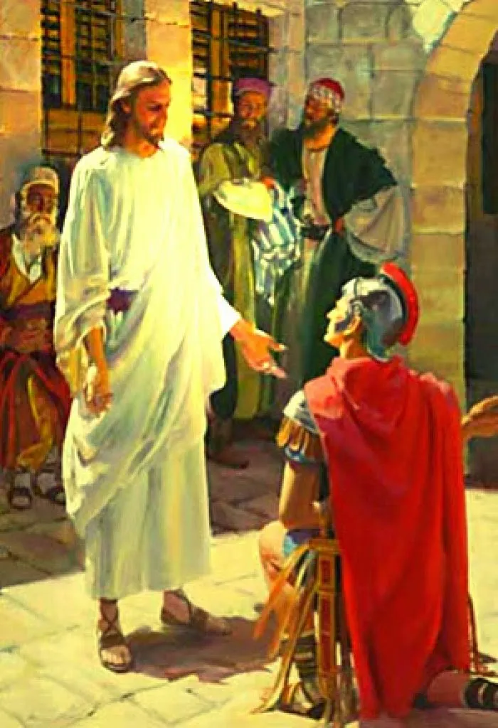 PALABRA DE DIOS LUNES DE LECTURA Señor, yo no soy digno de que entres en mi casa; con que digas una sola palabra, mi criado quedará sano.