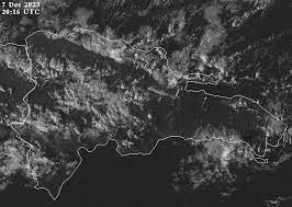 Frente frío continúa incidiendo sobre RD; 8 provincias en alerta