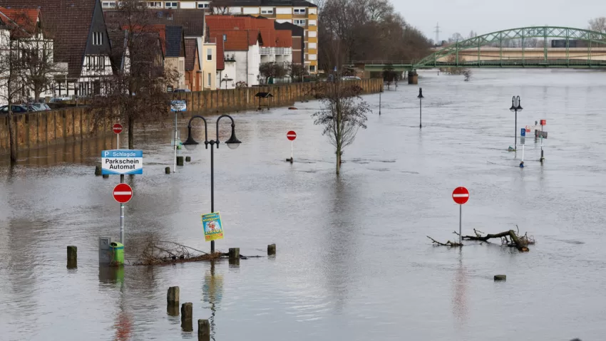 Fuertes inundaciones en varias regiones de Alemania