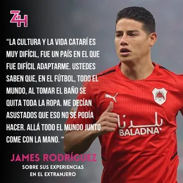 James Rodríguez explica por qué no se adaptó a Alemania, Qatar y Brasil después de brillar en el Real Madrid