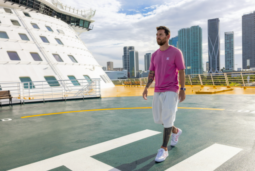 Lionel Messi es nombrado ícono oficial del crucero Icon of the Seas
