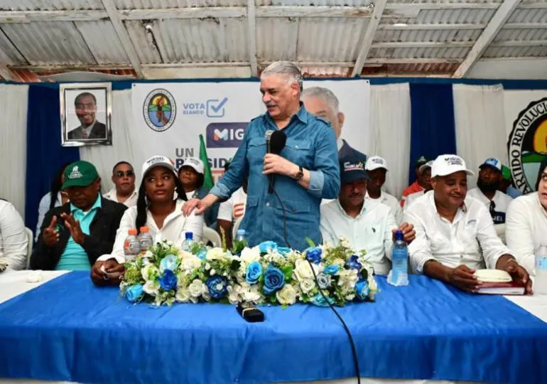 Miguel Vargas llama población a votar por Alianza Rescate RD