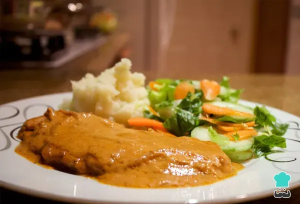 Receta de Pollo a la crema