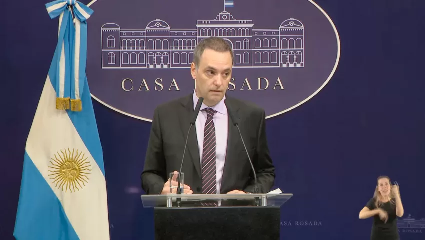"Primero está la libertad para circular": Vocero de Milei sobre las protestas previstas en Argentina