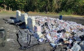 Procuraduría incinera más de 121 kilos de drogas