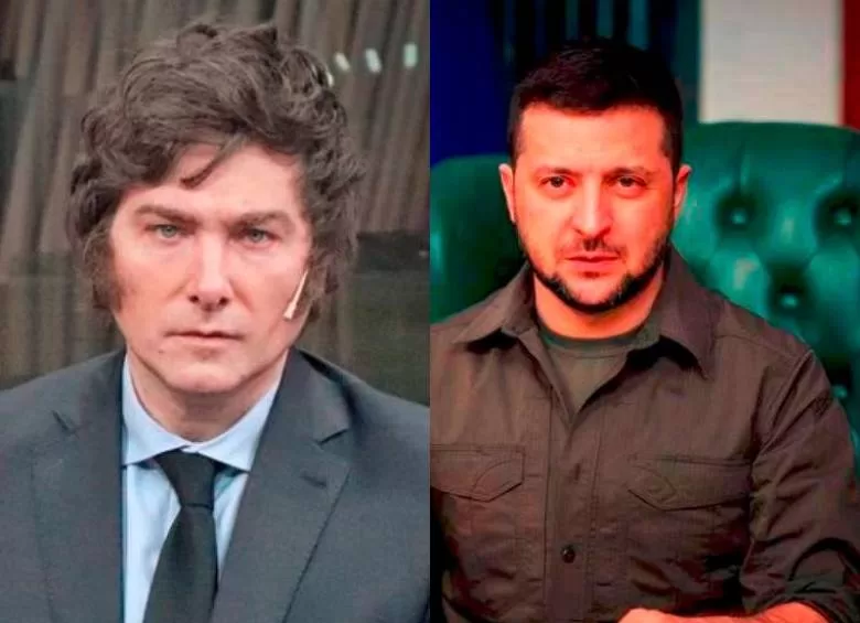 Reportan que Zelenski volará a Argentina para la inauguración de Milei