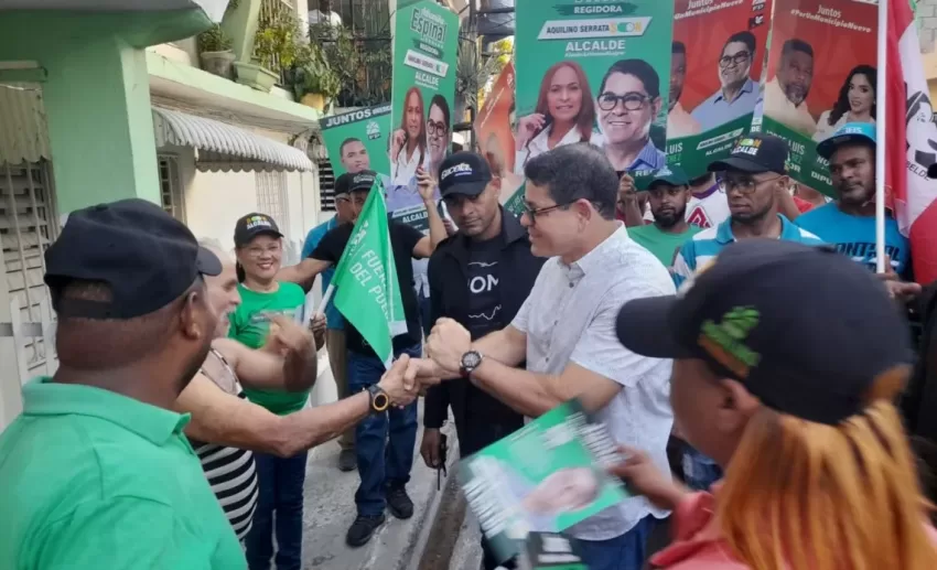 Aquilino Serrata asegura pondrá fin al caos del tránsito en SDO