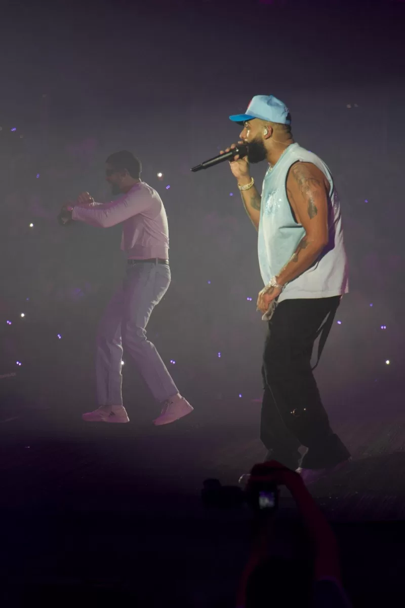 Bad Bunny, la gran sorpresa en el último de los tres conciertos de Eladio Carrión en Santo Domingo