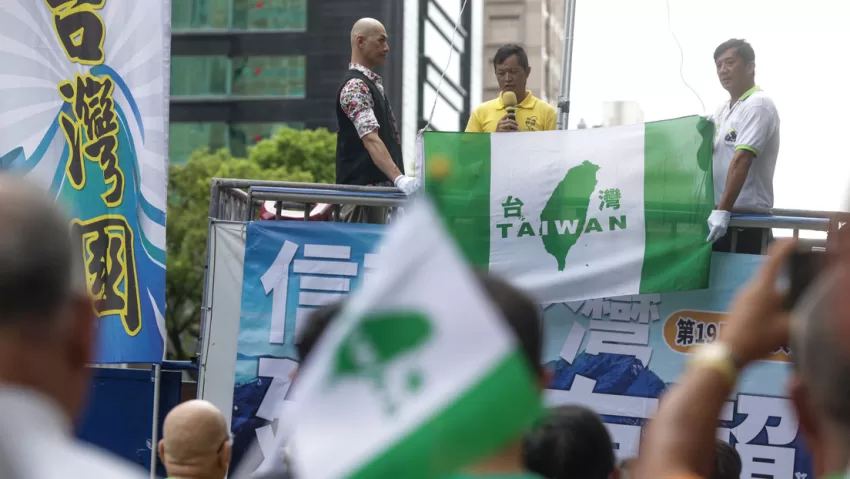 la independencia de Taipéi es incompatible con la paz en el estrecho de Taiwán