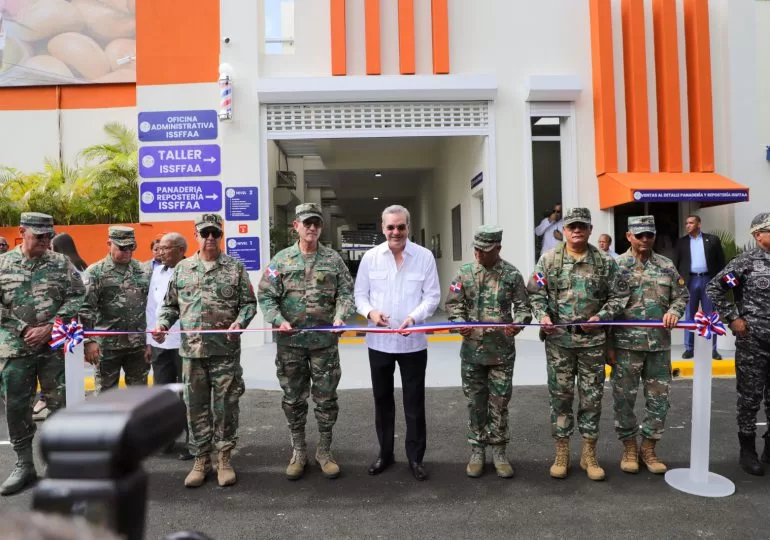 El Presidente Abinader inaugura nuevas instalaciones del Instituto de Seguridad Social de las Fuerzas Armadas