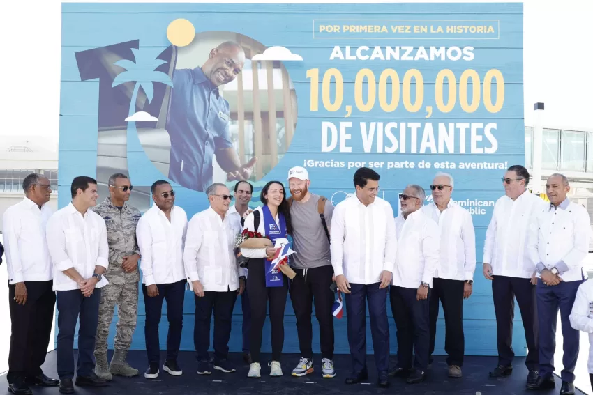 República Dominicana recibe a su visitante número 10 millones del año