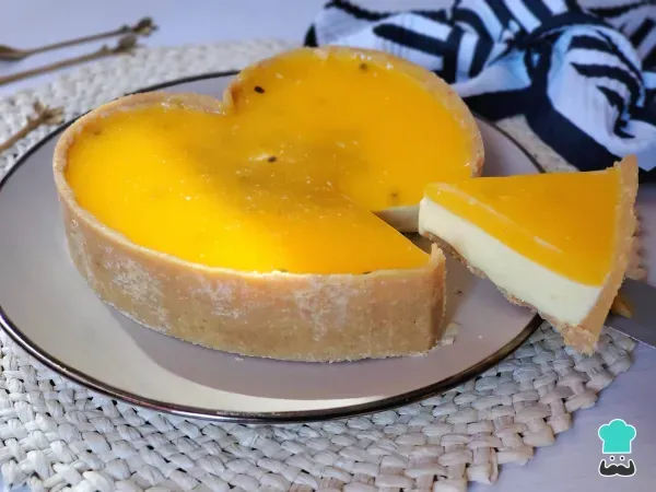 Receta de Cheesecake de maracuyá