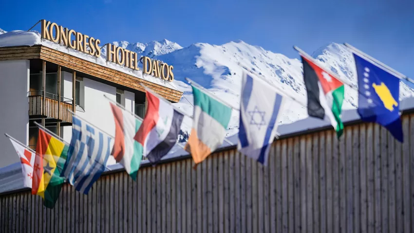 De la lucha contra el cambio climático al 'shock' de Milei: las miradas de Suramérica en Davos