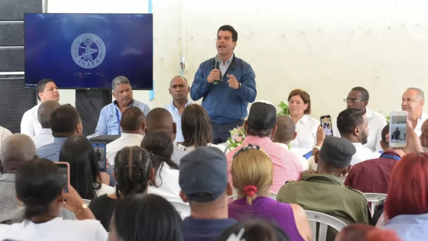 El Inapa presenta proyecto de saneamiento de la cañada La Pava en Nizao, provincia Peravia; beneficiará a más de 21,700 habitantes