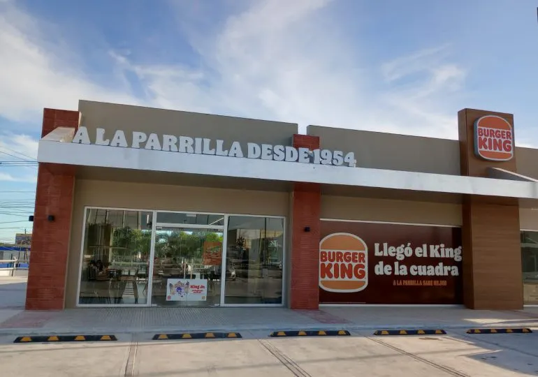 Burger King apertura Restaurante "31" en Plaza Cuadra, en el sector Alameda del DN