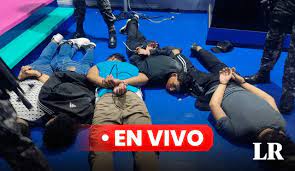 La Policía de Ecuador captura a varios delincuentes que ingresaron a un canal de televisión