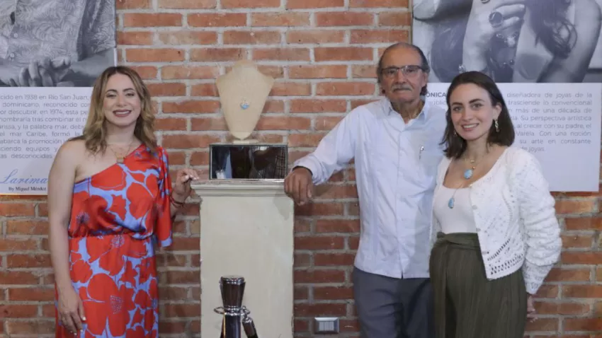 Manos Dominicanas presenta nueva colección joyas de larimar “Inicio”