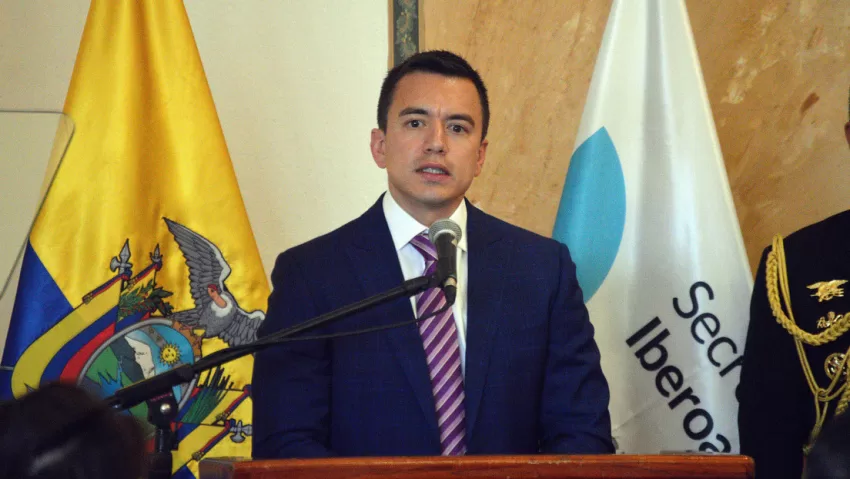 Noboa abre la posibilidad de sumar preguntas a las 11 presentadas para consulta popular en Ecuador