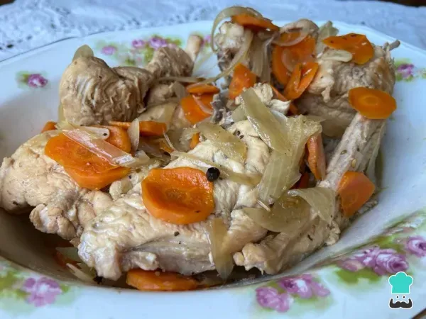 Receta de Pollo en escabeche de la abuela