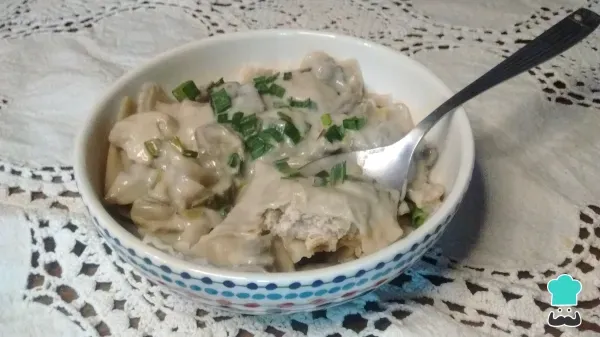 Receta de Ravioles de pollo