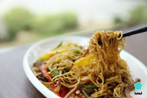Receta de Tallarines yakisoba
