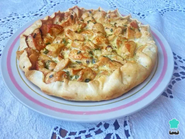 Receta de Tarta de pollo y verdeo