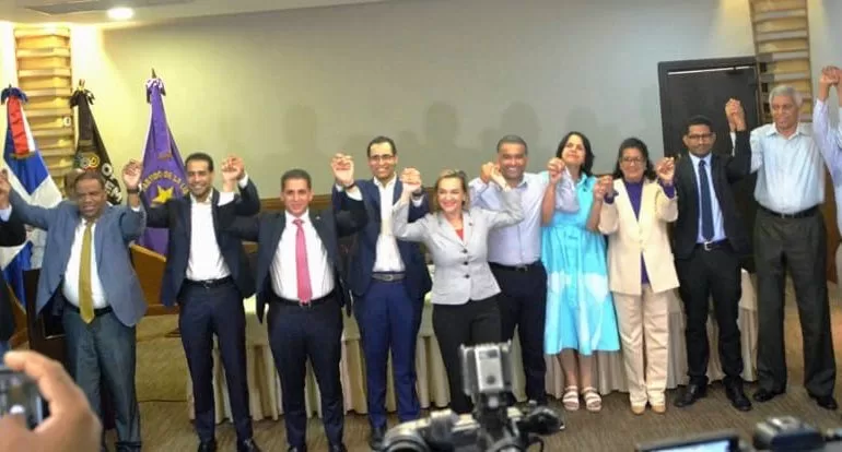 Opositores comprometidos a desplazar al PRM del Gobierno
