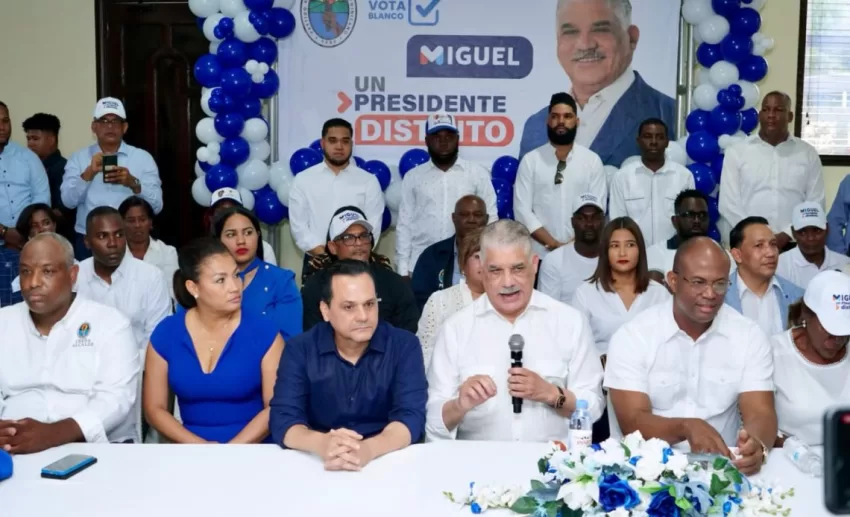 Miguel Vargas dice Gobierno del PRM mantiene ambiente de desasosiego